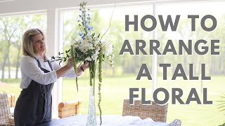 Watch and See How We Create a Jaw-Dropping Tall Arrangement in Minutes!