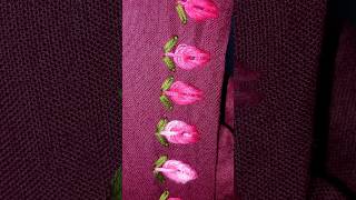 viral hand embroidery🪡short video#