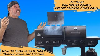 Pit Boss Pro Series Combo BurnIn