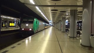 Vertrek Nmbs Traxx 2815  Beneluxtrein Op Station Schiphol Airport