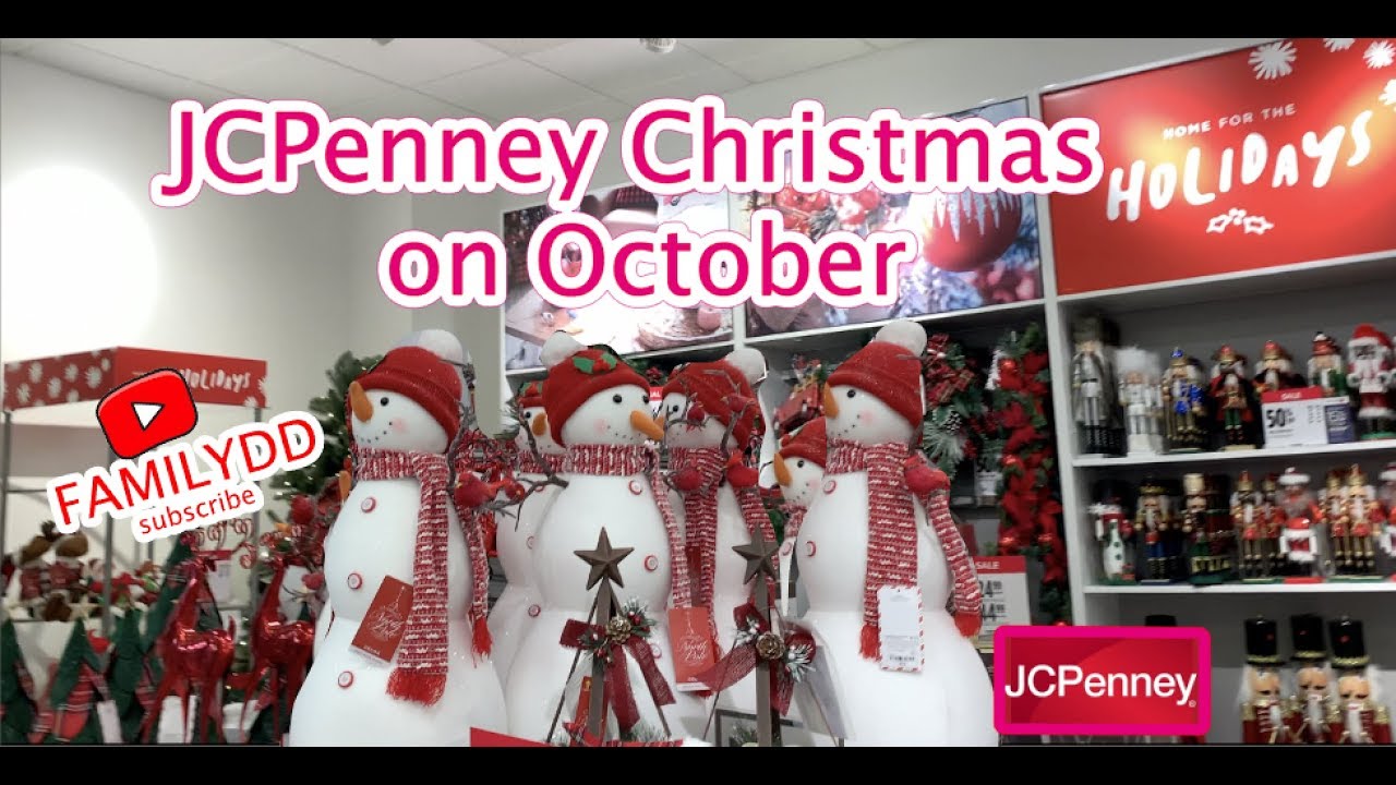 jcpenney christmas tree