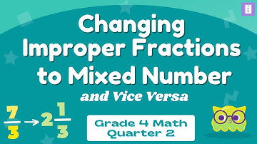 Changing Improper Fractions to Mixed Number and Vice Versa | Math 4 | Quarter 2