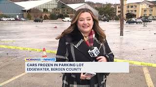 Cars in Edgewater still frozen after storm