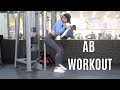 CABLE ONLY AB WORKOUT