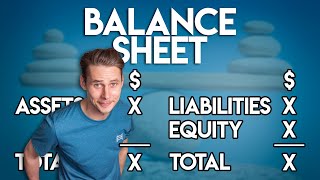 The BALANCE SHEET for BEGINNERS (Full Example) screenshot 4