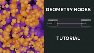Geometry Nodes Tutorial - Spawning Particles | Motion Graphics
