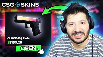TEK KASADA GLOCK FADE! Şaka mı bu CS2 Csgoskins Promo Code 2025