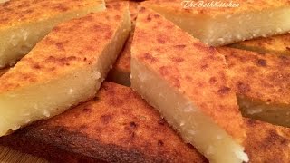 Bánh Khoai Mì và Dừa Nướng - Baked Cassava and Coconut Cake