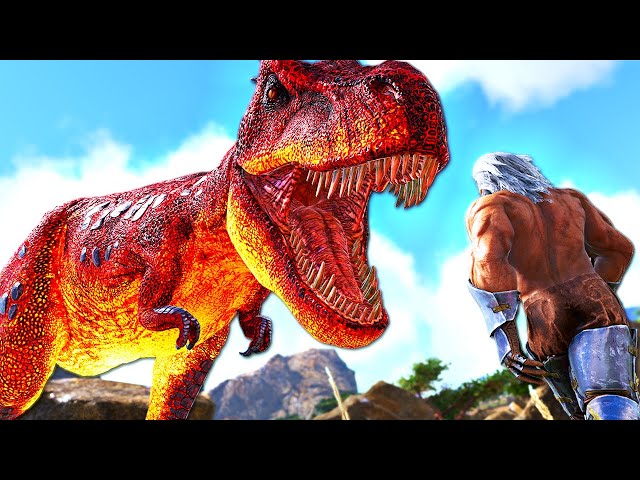 Face to Face with a Lvl 260 OMEGA REX! Can I Tame It?! | ARK MEGA Modded #18