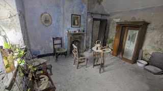 We Found A Lost 100 Year Old Black Smith's Mountainside ABANDONED Cottage House