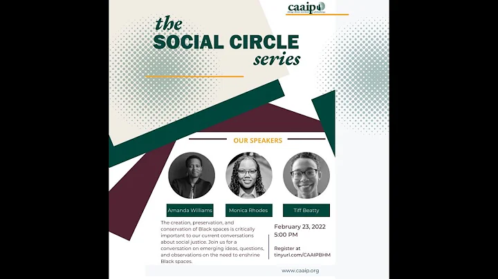 2022 CAAIP Social Circle Series with Amanda Willia...