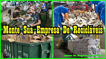 Como montar uma empresa de reciclagem de plástico?