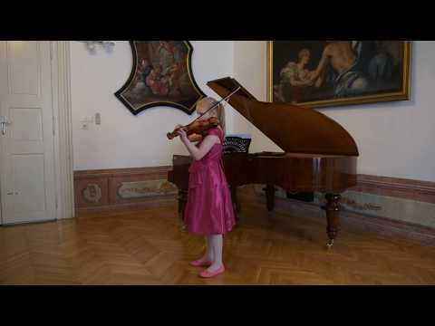 W. A. Mozart: Antretter Serenade, KV 185, Allegro / Alexandra Auer - violin
