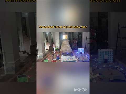 Ahmedabad Theme Navratri decoration 2026#Navratri2026 #NavratriDecoration#AhmedabadNavratri#viral