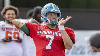 Tulane QB Michael Pratt | 2024 Senior Bowl | Every Play