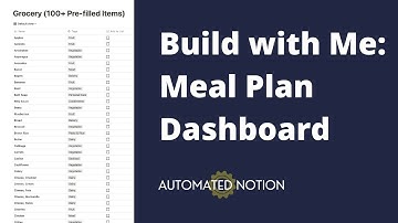 Meal Planning in Notion (with Template)