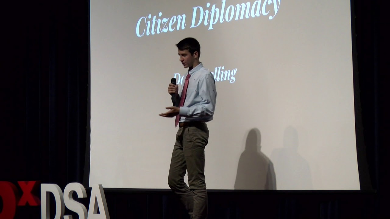 Citizen Diplomacy | Dean Gelling | TEDxYouth@DSA