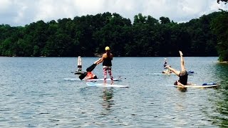 Fall Fitness: Standup Paddleboard Yoga