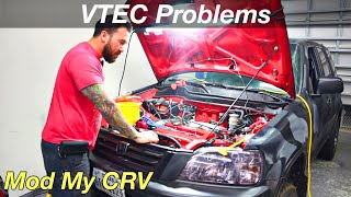 B20 VTEC Guide Finished Its Got Problems / Mod my CRV Rd1 B16 Head swap