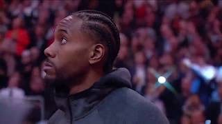 Kawhi Leonard returns to Toronto, gets ring and standing ovation | FOX Sports San Diego