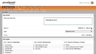 Proofpoint Essentials - Creating a Filter Net Worth