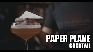 Paper Plane | Cinematic Cocktail B-ROLL BMPCC4k