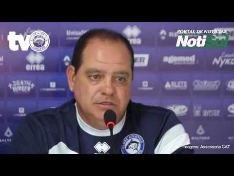 Waguinhos Dias fala pela primeira vez como técnico do CAT