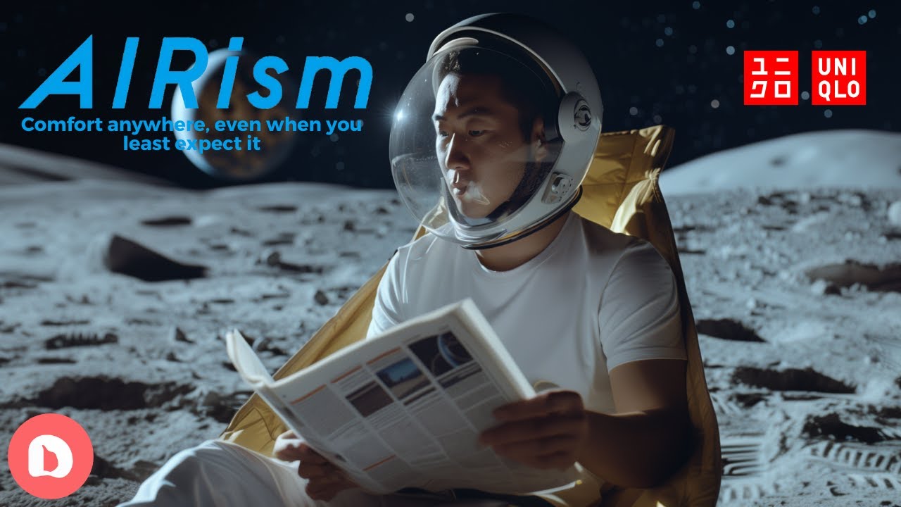 Uniqlo In Space - An AI Spec Ad