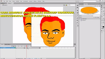 ANIMASI MATA BERKEDIP | MENGGUNAKAN ADOBE FLASH CS 6.0
