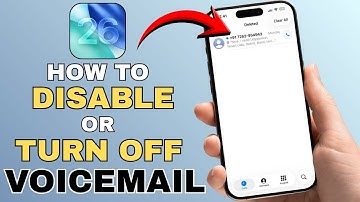iOS 26: How To Disable/Turn Off Voice Mail On iOS 26 (2025) | Easy Guide