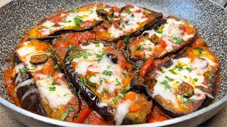 This eggplant recipe will blow your mind! The most delicious and easy ones I've ever eaten!