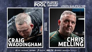 PHENOMENAL MATCH | Craig Waddingham v Chris Melling | Losers Qualification | Players Champs 2026