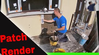 How To Patch Sand and Cement Render