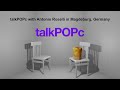 Philosopher sasha benjamin fink has talkpopc conversation with antonio roselli  magdeburg germany