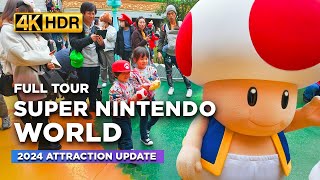 What to SEE Inside SUPER NINTENDO WORLD? | The BEST Attraction in Universal Studios Japan【4K HDR】