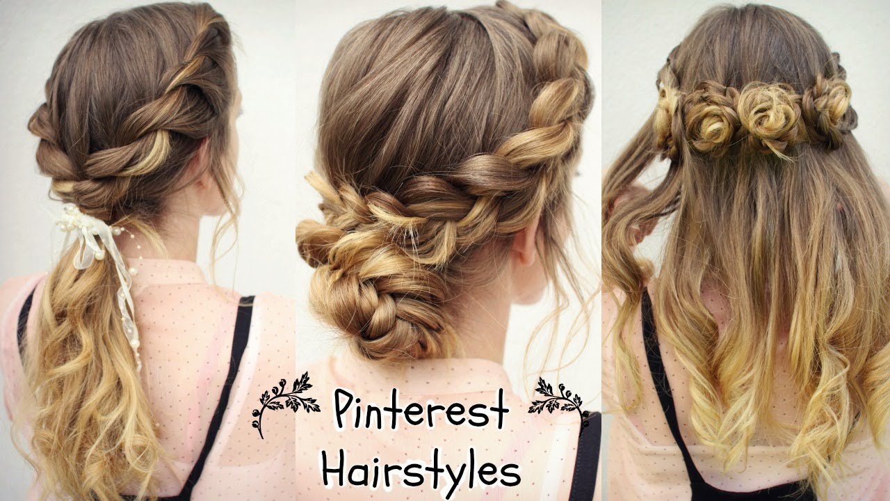 28 Easy Hairstyles - How To Braid Your Hair - Simple Braided Hairstyles For  Complete Beginners! 