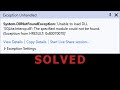 Unable to load DLL SQLite.Interop.dll