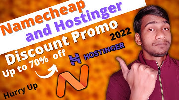 Namecheap Coupon Code 2022 ✅| Best Namecheap and Hostinger Discount on Hosting & Domain | 70% off