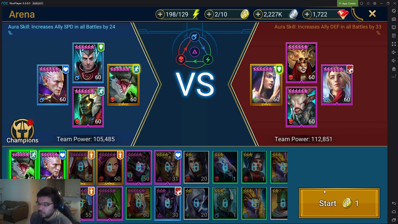 Raid Gold 4 Arena Team Doompriest Fu Shan Kael Apothacary Youtube