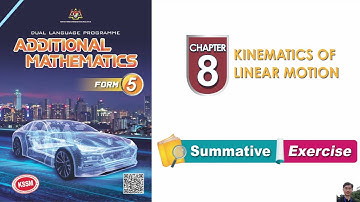 Summative Exercise (Question 1 to 4) - AddMath Form 5 Chapter 8