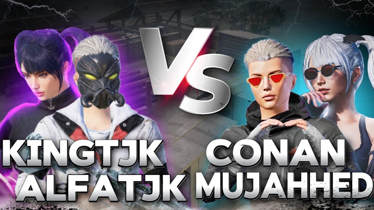 KINGTJK ALFATJK VS CONAN MUJAHHED 🇹🇯 тдм Дуо против Дуо 