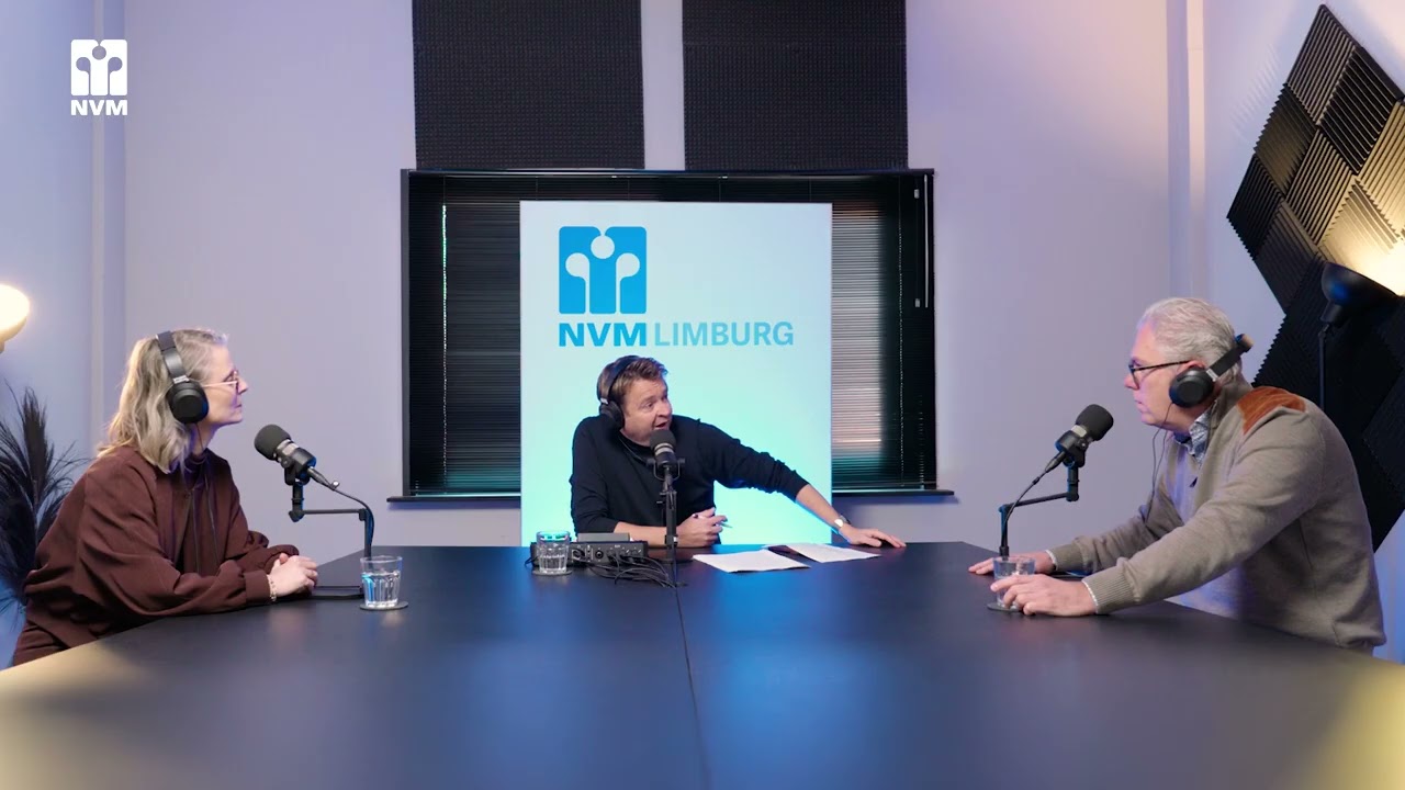 Thumbnail van aflevering S1E5: Financieel advies & Hypotheken: Wat kun je lenen vs. wat wil je betalen? (En de valkuilen) — host Sander Kleikers in gesprek met NVM-makelaars uit Limburg