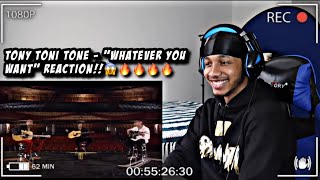 Tony! Toni! Toné! - Whatever You Want | REACTION!! TOO FIREEE!🔥🔥🔥