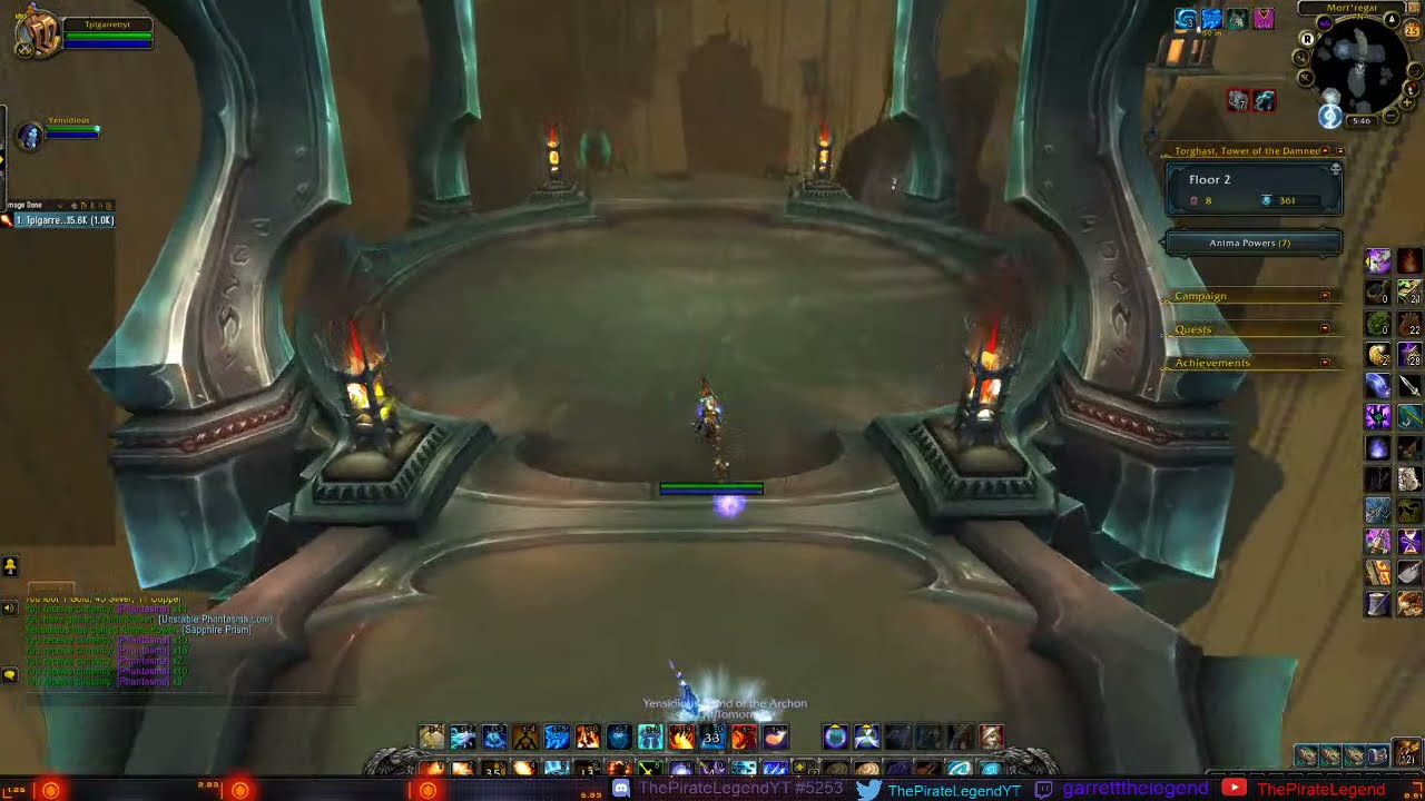 World Of Warcraft, Fire Mage | Frost Mage, Torghast, Mort'regar, Level 8, FAILED!!! 