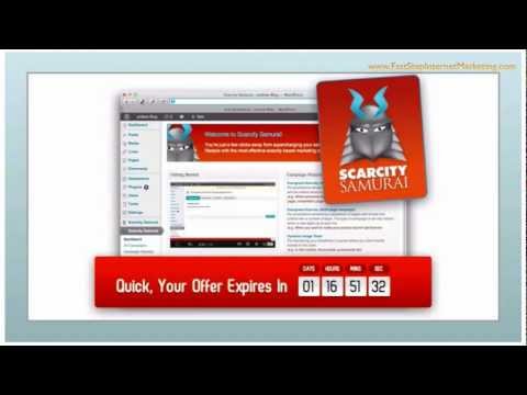 How to Use Scarcity Samurai