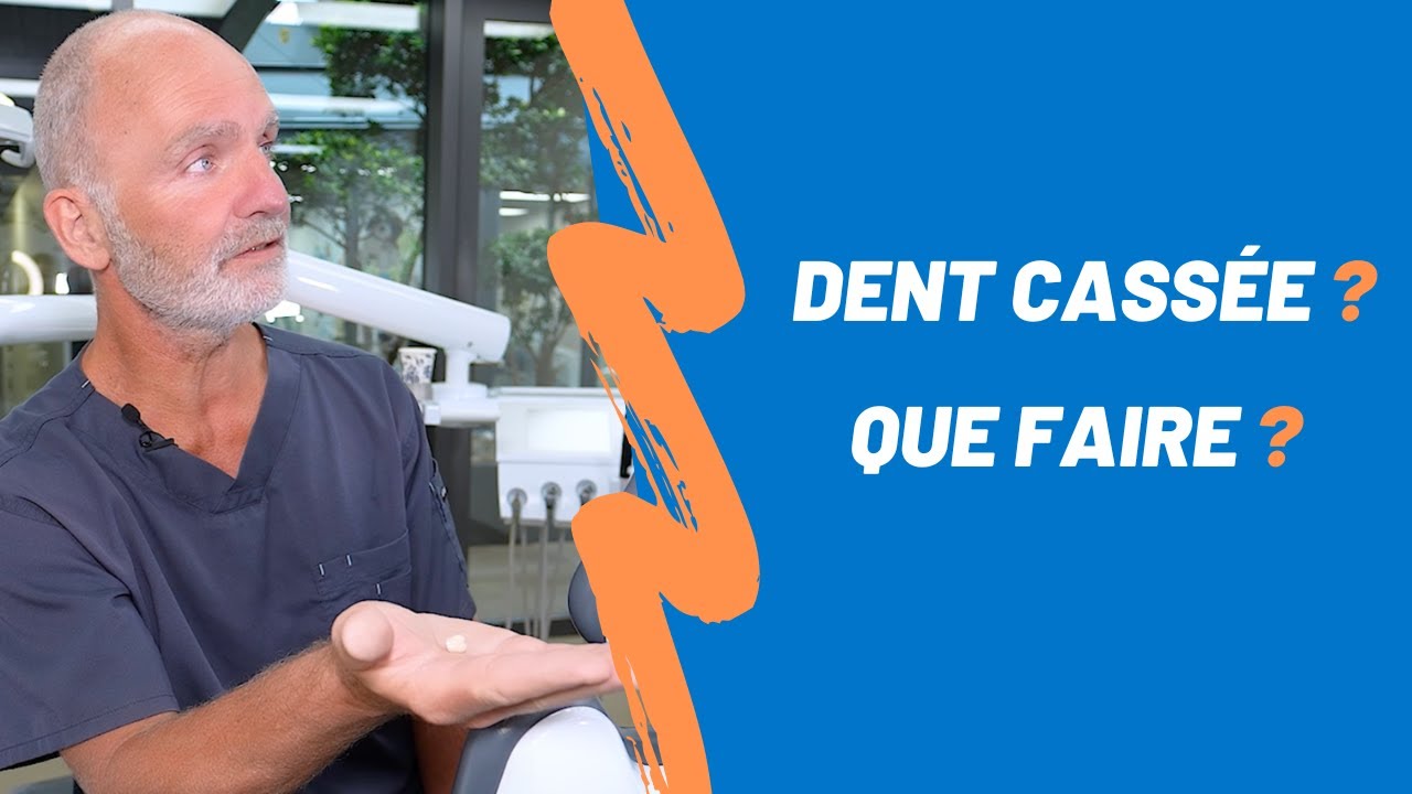Dent cassée : Comment éviter le pire avec un geste simple