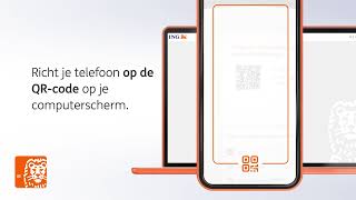 Hoe log ik in Home’Bank en Business’Bank met de ING QR Code?