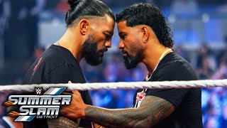 Roman Reigns puts Tribal Chief status on the line against Jey Uso: SummerSlam 2023 Highlights