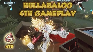 (4th Hullabaloo) Hullabaloo 4th Gameplay | Identity V | 第五人格 제5인격 | アイデンティティV | Hullabaloo