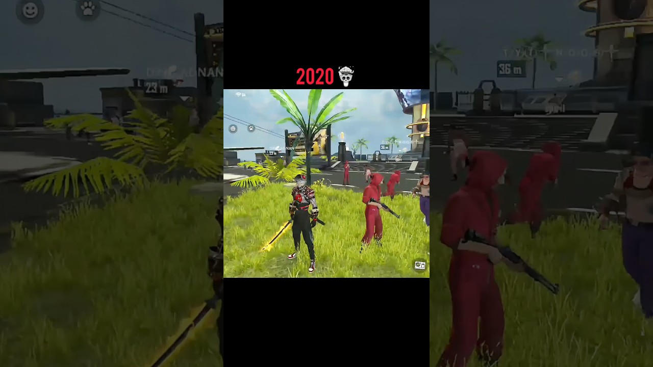 2020 Free fire collaboration money heist 💀 